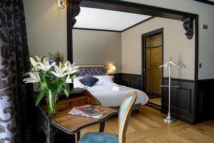 Foto de la Suite Prestige Hotel Villa-Lamartine en Arcachon