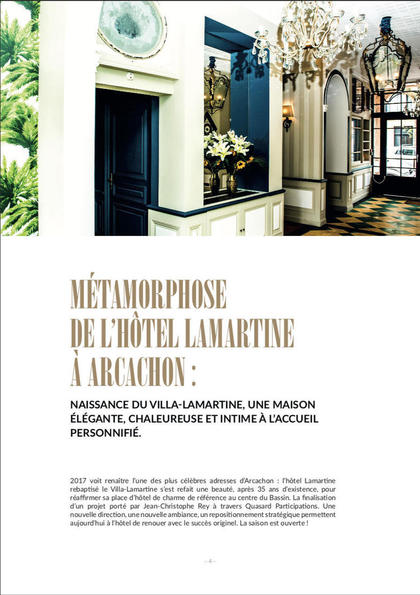 Dossier de Presse 2017 - Hôtel Villa-Lamartine Arcachon - Page 3