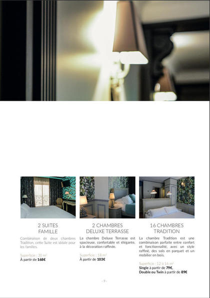 Dossier de Presse 2017 - Hôtel Villa-Lamartine Arcachon - Page 8