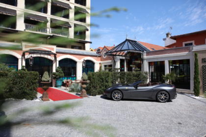 Private Parking at Villa-Lamartine Hotel in Arcachon