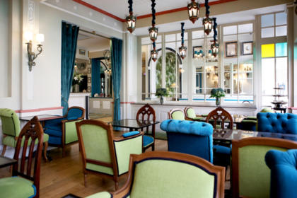 Breakfast Room of Hotel Villa-Lamartine - Charming 3 Stars hotel in Arcachon