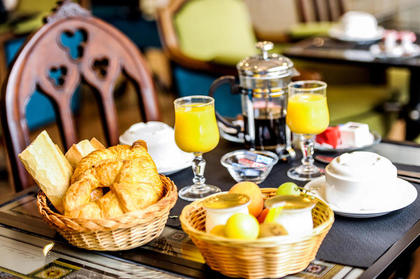 Petit Déjeuner de l'Hôtel Villa-Lamartine à Arcachon